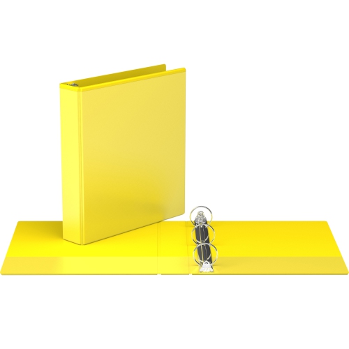 Super offre Easyview®, Reliure View à anneaux ronds 1.5 po, personnalisable, paquet de 6 - Jaune
