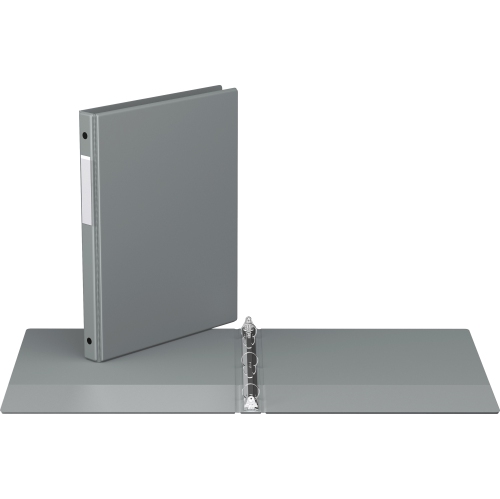 Super économie, Reliure à anneaux ronds 5/8 po, paquet de 6 – Gris