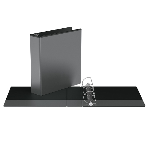 Super offre Easyview®, Reliure View à anneaux inclinés en D 2 po, personnalisable, paquet de 6 - Noir