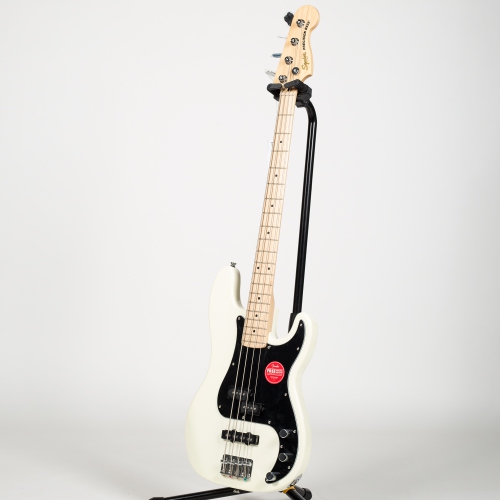 SQUIER  Affinity Series Precision Bass Pj - Maple Olympic In White