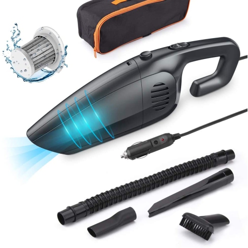 Car Vacuum, Corded Handheld Car Vacuum Cleaner,7000Pa Powerful Suction