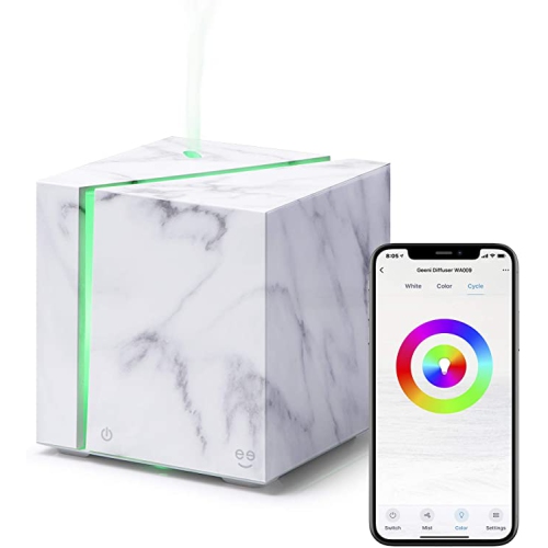 NEXXT  - Smart Home Wifi Aroma Diffuser 7 Different Led Colours Voice Control Amazon Alexa Google Assistant