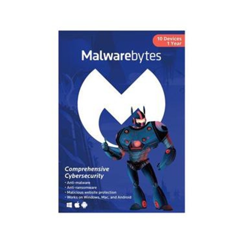 Malwarebytes - Premium 10-User 1Yr PC/Mac/Android