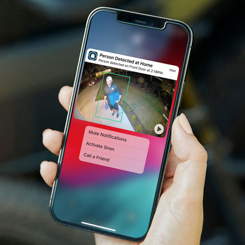 Arlo Ultra 2 Wire-Free Outdoor 4K UHD IP Security System with 2 Cameras - White