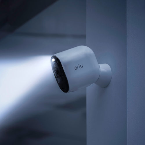 Arlo Ultra 2 Wire-Free Outdoor 4K UHD IP Security System with 2 Cameras - White