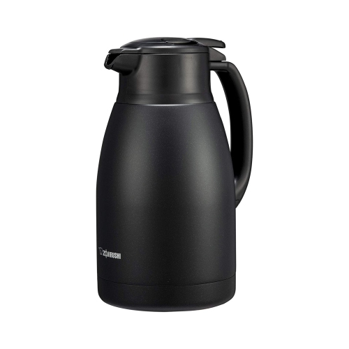 Carafe à aspirateur en acier inoxydable de 1,5 l noir mat SH-HC de Zojirushi