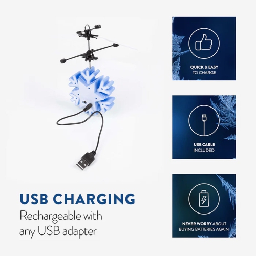 Disney Licensed Frozen II Olaf Motion Sensing IR UFO Helicopter