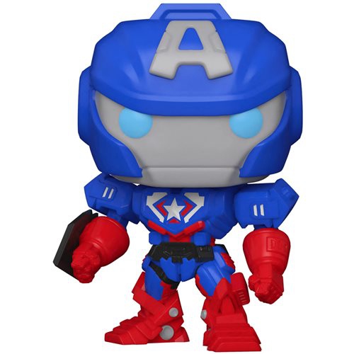Pop Marvel Avengers Mechstrike 3.75 Inch Action Figure - Captain America Mech #829