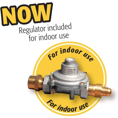 Martin SG228 Réchaud au Gaz Propane - Poêle Portatif à Deux Brûleurs pour Camping, VR et Extérieur, 25600 BTU