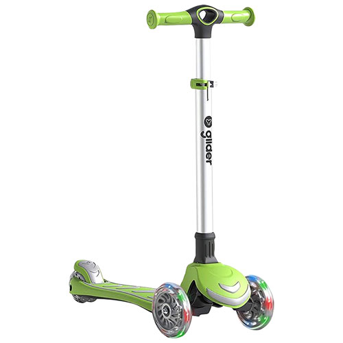 Yvolution Neon Glider Foldable Scooter - Green