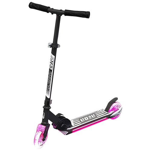 Yvolution Neon Spectre Foldable Scooter - Pink/Black