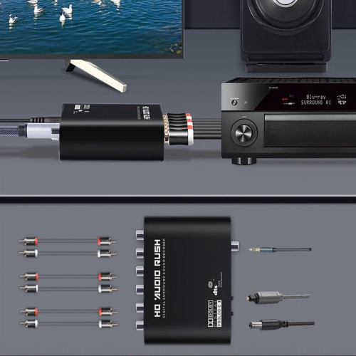 ISTAR Audio Digital to Analog Converter,HD Audio Rush Digital Sound Decoder,Audio Rush Converter