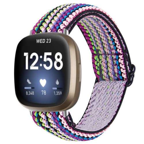 Pour Fitbit Inspire 3 Bracelets en nylon Bande de montre élastique