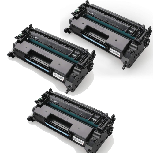 TONER4U  - 3 Pack New Compatible Cf226A Toner Cartridges for HP 26A Laserjet Pro M402D, M402Dn, M402N, Laserjet Pro Mfp M426Dw, M426Fdn, M426Fdw