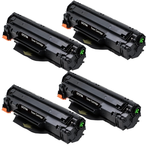 toner4u - 4 Pack&nbsp;Compatible CF279A Toner Cartridge for&nbsp;HP 79A ,LaserJet Pro M12a,LaserJet Pro M12w,LaserJet Pro MFP M26a,LaserJet Pro MFP
