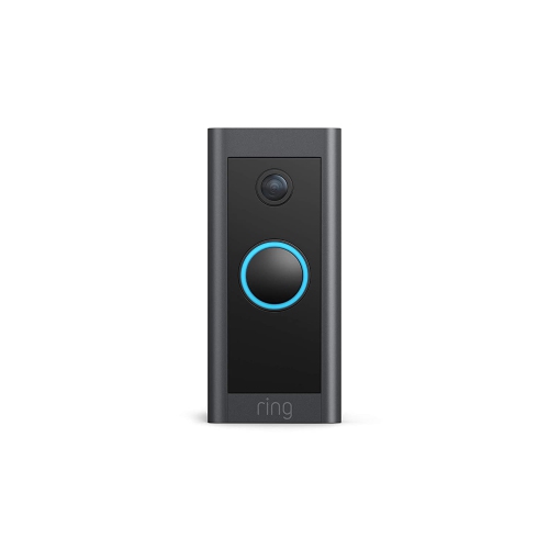Ring Wi-Fi Video Doorbell Wired - Black