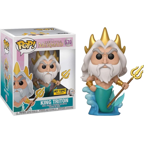 Funko Pop! Disney The Little Mermaid King Triton 6"