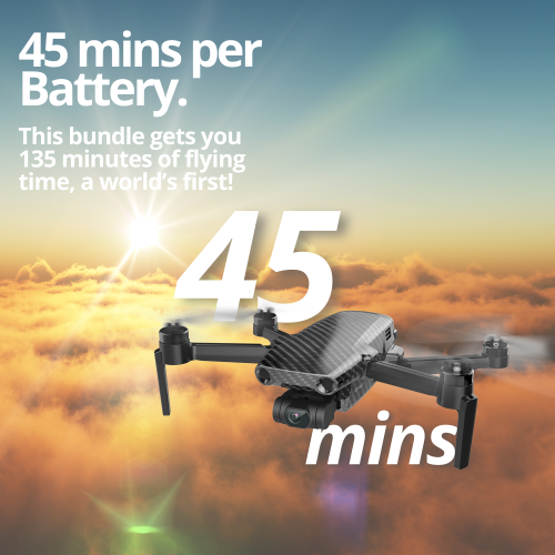 Drone Voyager Zino, 249 grammes, portée de 10 km, caméra 4K Ultra HD 30  ips, cardan ultra stable à 3 axes, temps de vol de 135 minutes Alimenté par  l'IA Follow Me