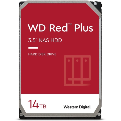 Western Digital Red Plus 14TB NAS hard drive WD140EFGX