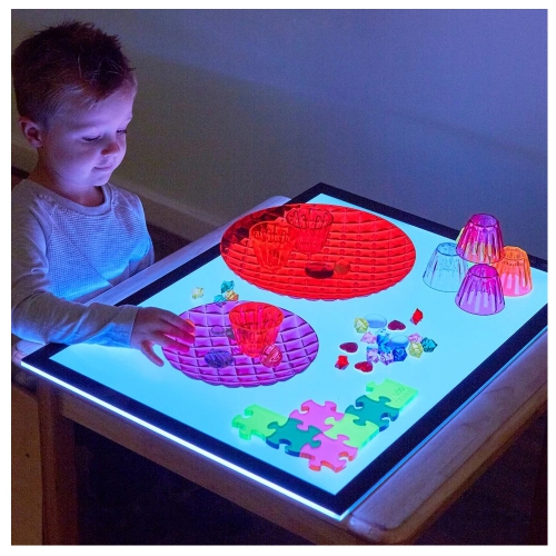 Medium Illuminating Light Panel for Table. Product Code: EY07400 | Perfect kids educational toy for boys and girls ages 2 and up