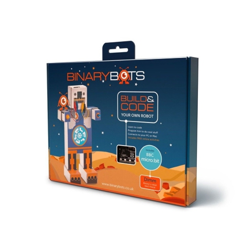 TTS BBC: Micro-Bits UFO Robots – Programmable Robots, Carboard to Code UFO  Binary Bots, Coding Robot Toy for Programming & Learning (Pack of 1)