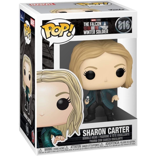 Pop Marvel The Falcon and the Winter Soldier 3.75 Inch Action Figure - Sharon Carter #816