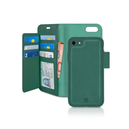 CASECO  Iphone Se 2Nd Gen - Sunset Blvd Magnetic Wallet Folio In Green
