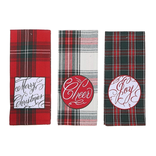 Embarqué Christmas Cheer Serviette De Cuisine - Set of 6