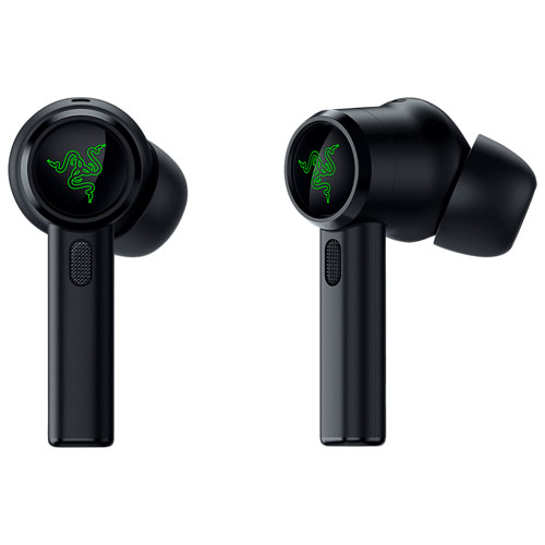 Razer Hammerhead In-Ear Noise Cancelling True Wireless Earbuds - Black/Green