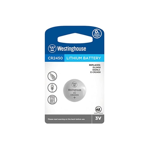 24 x CR2450 Westinghouse 3 Volt Lithium Coin Cell Batteries