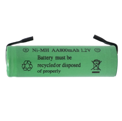 6 x AA NiMH Rechargeable Batteries with Tabs