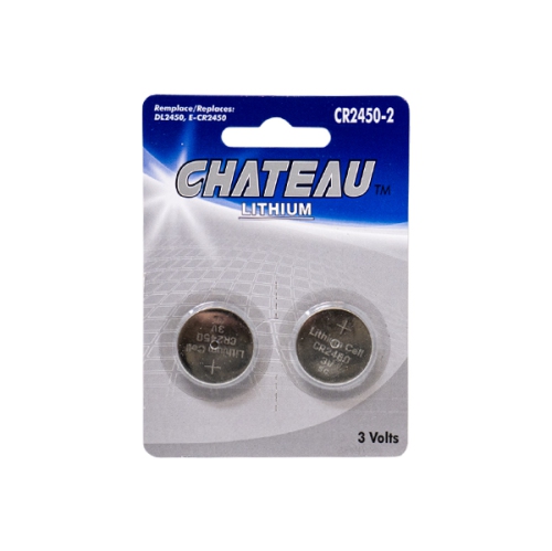 40 x CR2450 Chateau 3 Volt Lithium Coin Cell Batteries