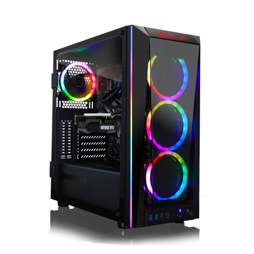 CLX SET Gaming Desktop - Liquid Cooled Intel Core i9 9900KF 3.6GHz
