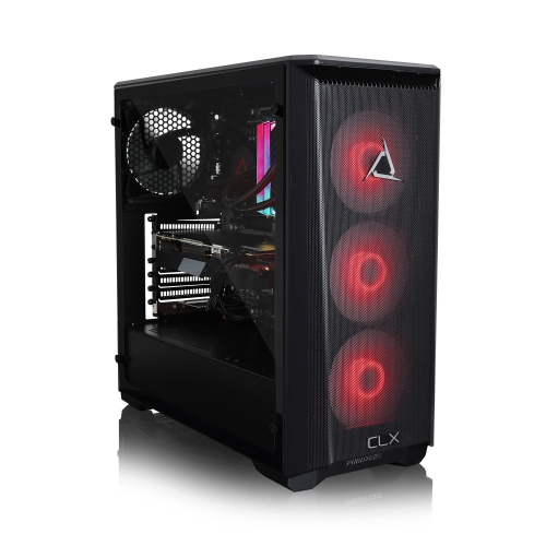 CLX SET Gaming Desktop - Liquid Cooled Intel Core i9 10900KF 3.7GHz 10-Core, 32GB DDR4 Memory, GeForce RTX 3070 8GB GDDR6, 960GB SSD, 4TB HDD, WiFi, Windows 11 Home 64-bit
