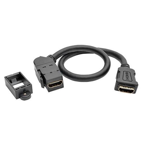 TRIPP LITE  All-In-One Coupler Cable Connector 1Ft (P164-001-Kpa-Bk)