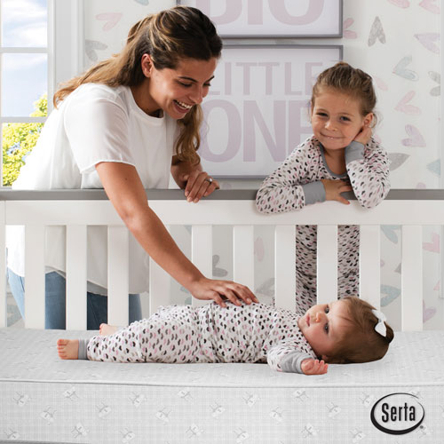 Matelas pour lit de bébé et lit d'enfant Serta Perfect Rest de Delta Children