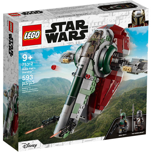 Le vaisseau de Boba Fett de LEGO Star Wars - 593 pièces