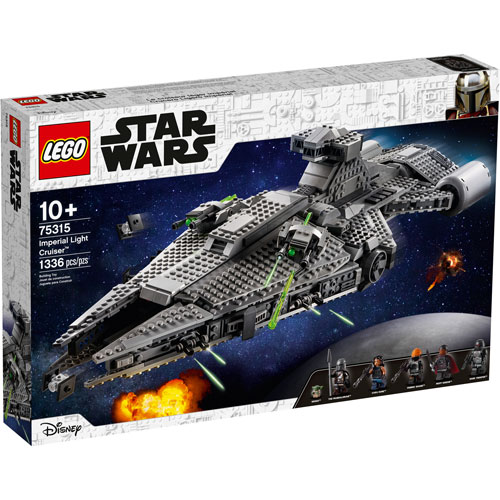 Le croiseur léger impérial de LEGO Star Wars - 1336 pièces