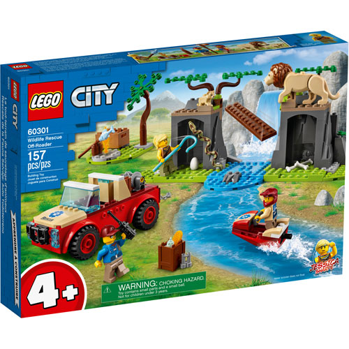 LEGO City: Wildlife Rescue Off-Roader - 157 Pieces