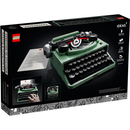 LEGO Ideas : La machine à écrire - 2079 pièces -