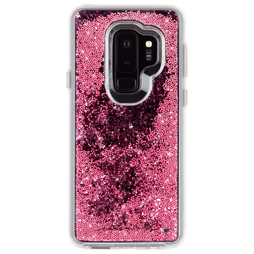 Case-Mate Waterfall Fitted Hard Shell Case for Galaxy S9+ - Rose Gold