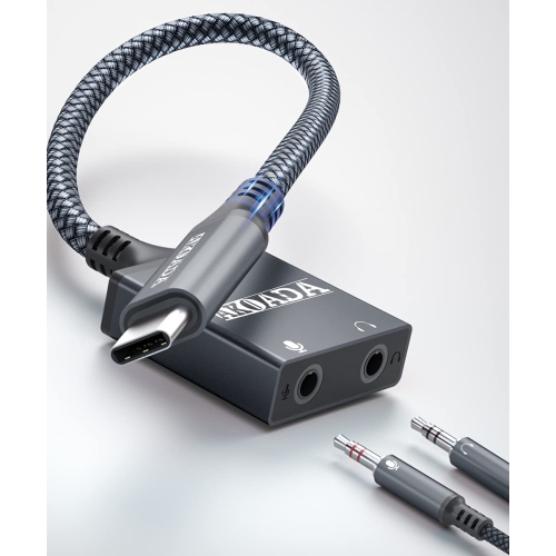 usb headphone microphone splitter