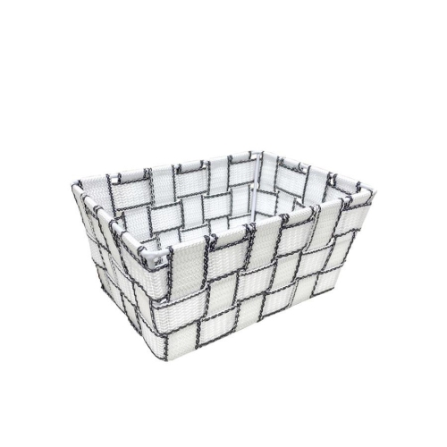 JESSAR  - Fabric Storage Basket, 19X14X9 Cm In White