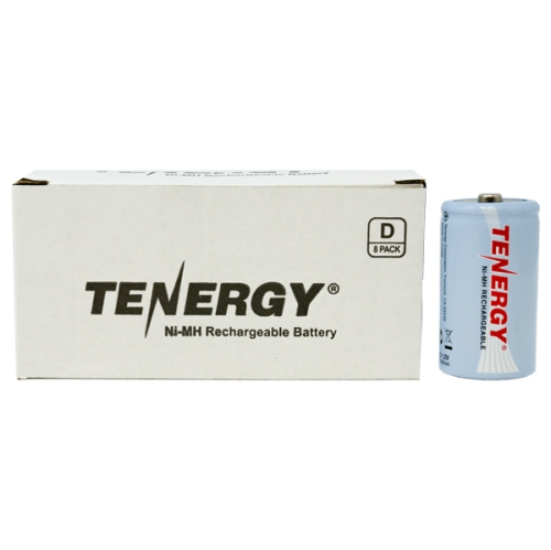 TENERGY  8 X D Nimh Batteries (10000 Mah)