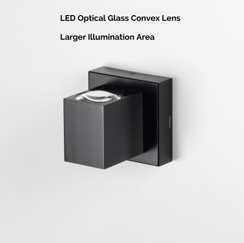 Tubicen LED Dimmable Wall Sconce, Indoor Up Down Wall Lights for Living Room Bedroom, 10W Modern Bright Hallway Stairway Sconce Wall Lighting,