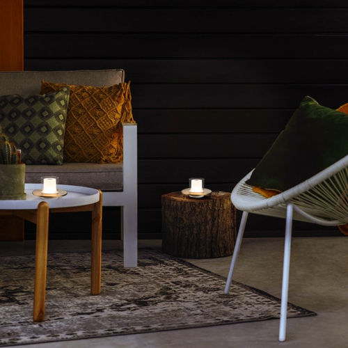 Tubicen Cordless Lamps for Table, USB Rechargeable Battery Table Lamp, 4-Way Touch Dimmable Fake Candle Lamp, 2000mAh Wireless Portable Ambient