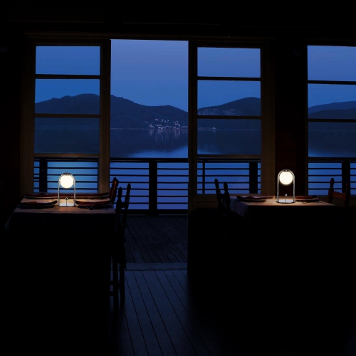 Tubicen Mid Century Table Lamp, Modern Glass Globe Nightstand Lamp, 4-Way LED Dimmable Metal Bedside Lamp, Touch Switch, USB Plug in Living Room