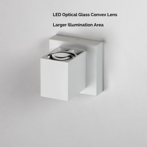 Tubicen 10W LED Dimmable Sconces Wall Lighting, 3000K Modern Bright Wall Lights Up Down, Large Powerful Lighting Area, Indoor LED Wall Sconce Lights