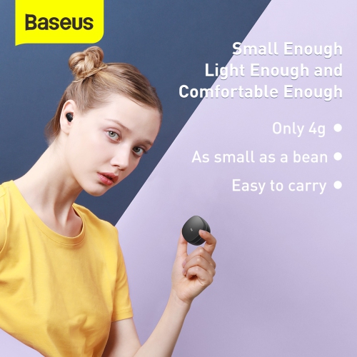 Baseus True Wireless Earphones WM01 Black