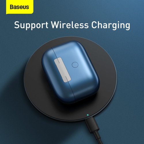 Baseus Active Noise Cancelling-Wireless Charging-True Wireles Earphones S1 Pro Blue